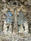 Fasada Narodzenia w kociele Gaudiego Sagrada Familia