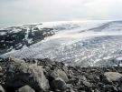 Grna cz lodowca Fobergsstols, jeden z 24 bocznych jzorw lodowca Jostedal