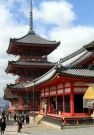 Pagoda wityni Kiyomizu-dera, Kioto