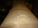 Jedna z kolumn w wityni boga Horusa w Edfu