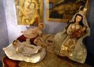 Lalki i świątki w klasztorze Santa Catalina